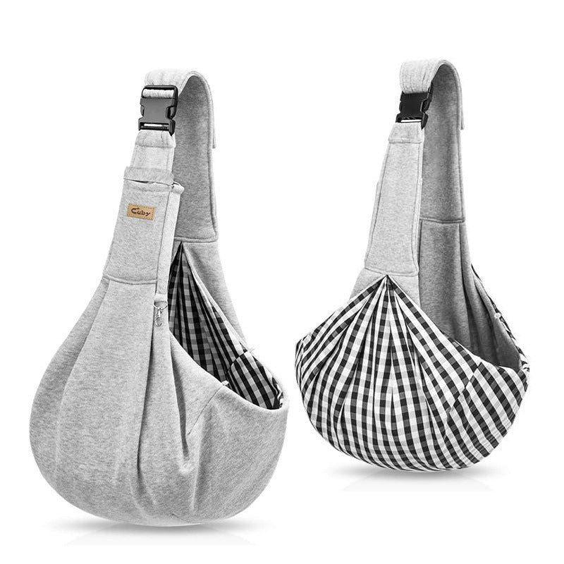 Breathable Pet Travel Sling Carrier Outdoor Hiking Bag