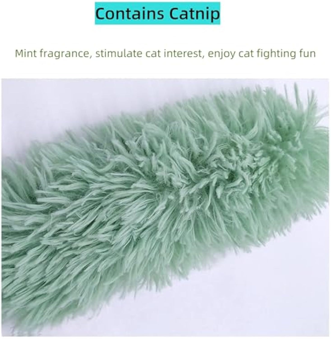 Interactive Pet Pillow Toys Soft Durable Crinkle Catnip Toys