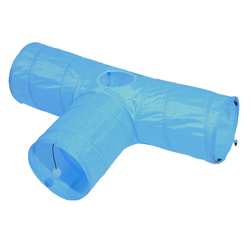 Foldable Pet Tunnel Interactive Climbing Toy