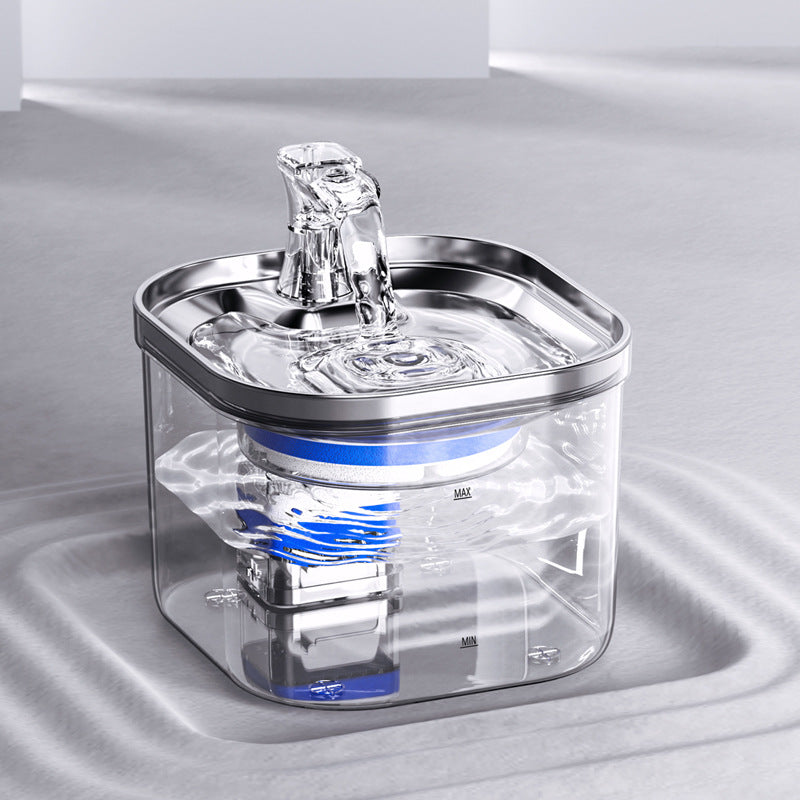 Stainless Steel Automatic Pet Water Fountain Intelligent Dispenser