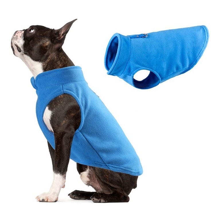 Fleece Pet Coat Warm Jacket Soft Vest