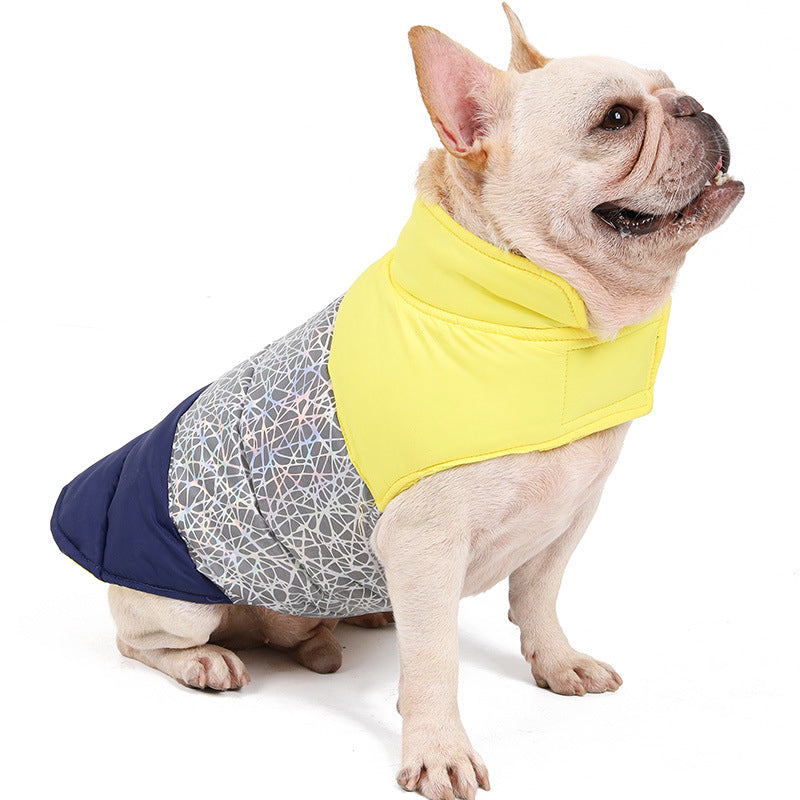 Autumn Winter Thickened Pet Down Jacket Water-Repellent Coat