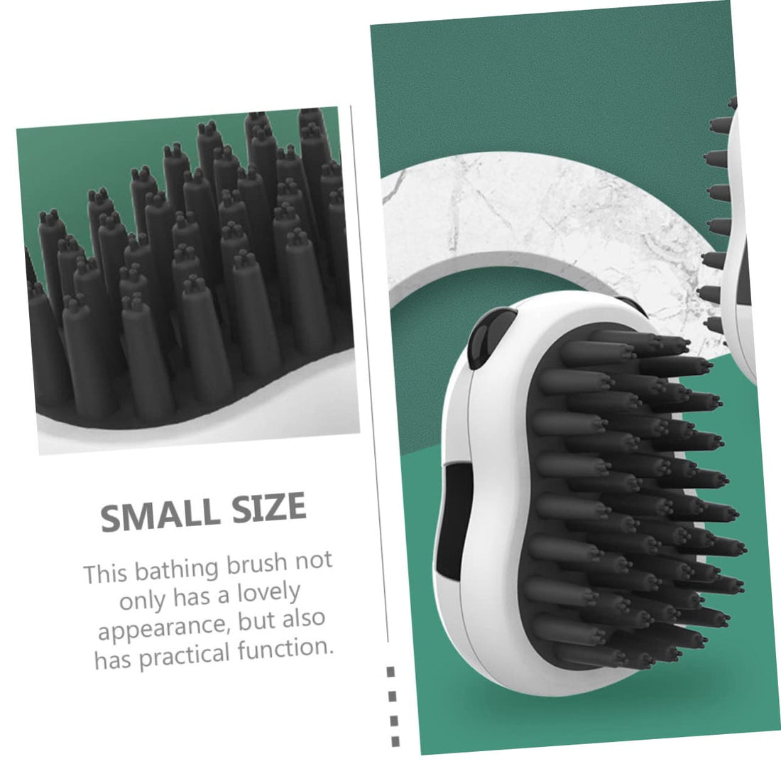 Pet Bath Grooming Brush and Hair Removal Glove for Cleaning