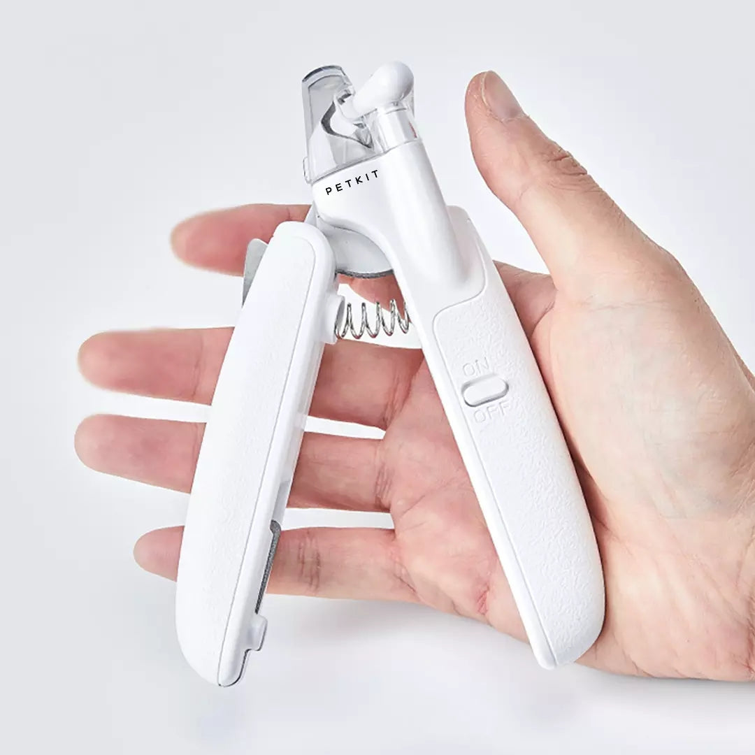 Professional Pet Nail Clipper With LED Light Trimmer Tool