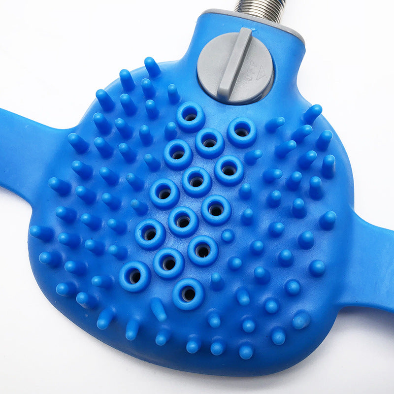 Pet Outdoor Bath Brush Grooming Cleaning Tool