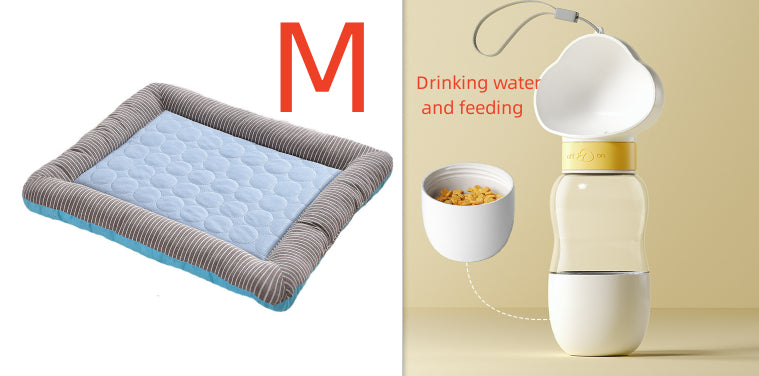 Pet Cooling Pad Ice Silk Summer Cooling Mat