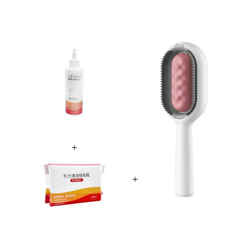 Pet Dematting Grooming Brush Comb For Hair Removal And Cleaning