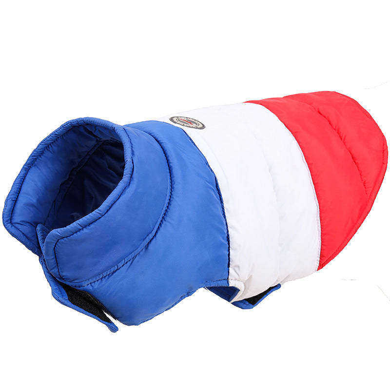 Autumn Winter Thickened Pet Down Jacket Water-Repellent Coat