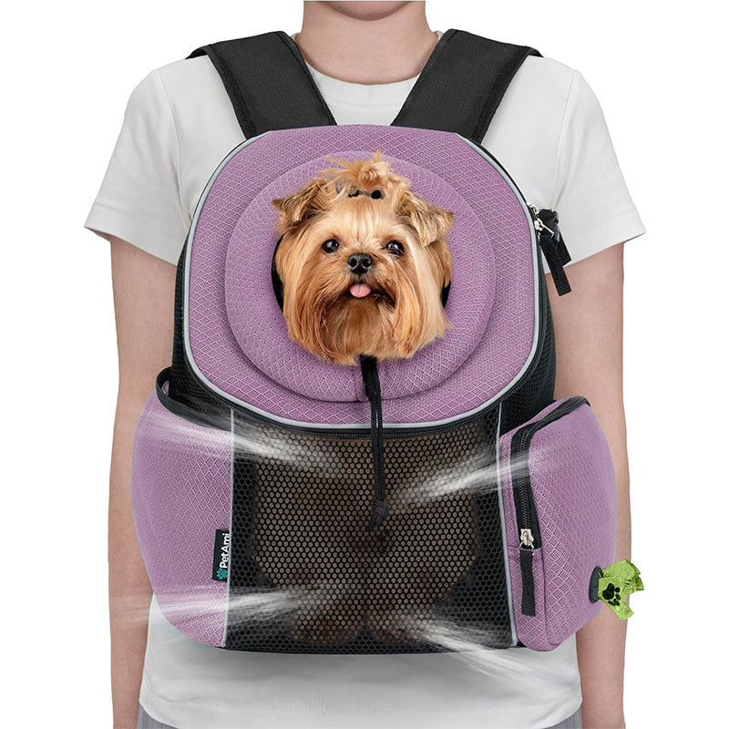 Portable Pet Carrier Backpack Breathable Travel Bag for Pets