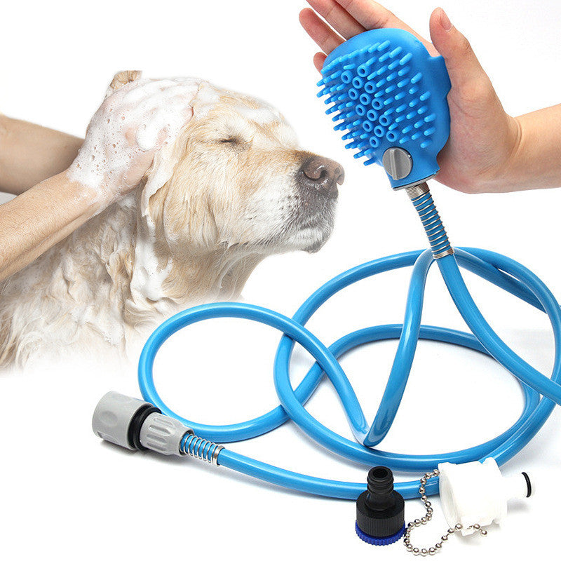 Pet Outdoor Bath Brush Grooming Cleaning Tool