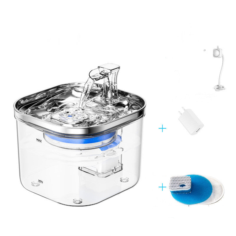 Stainless Steel Automatic Pet Water Fountain Intelligent Dispenser